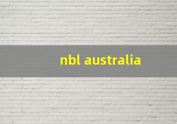 nbl australia